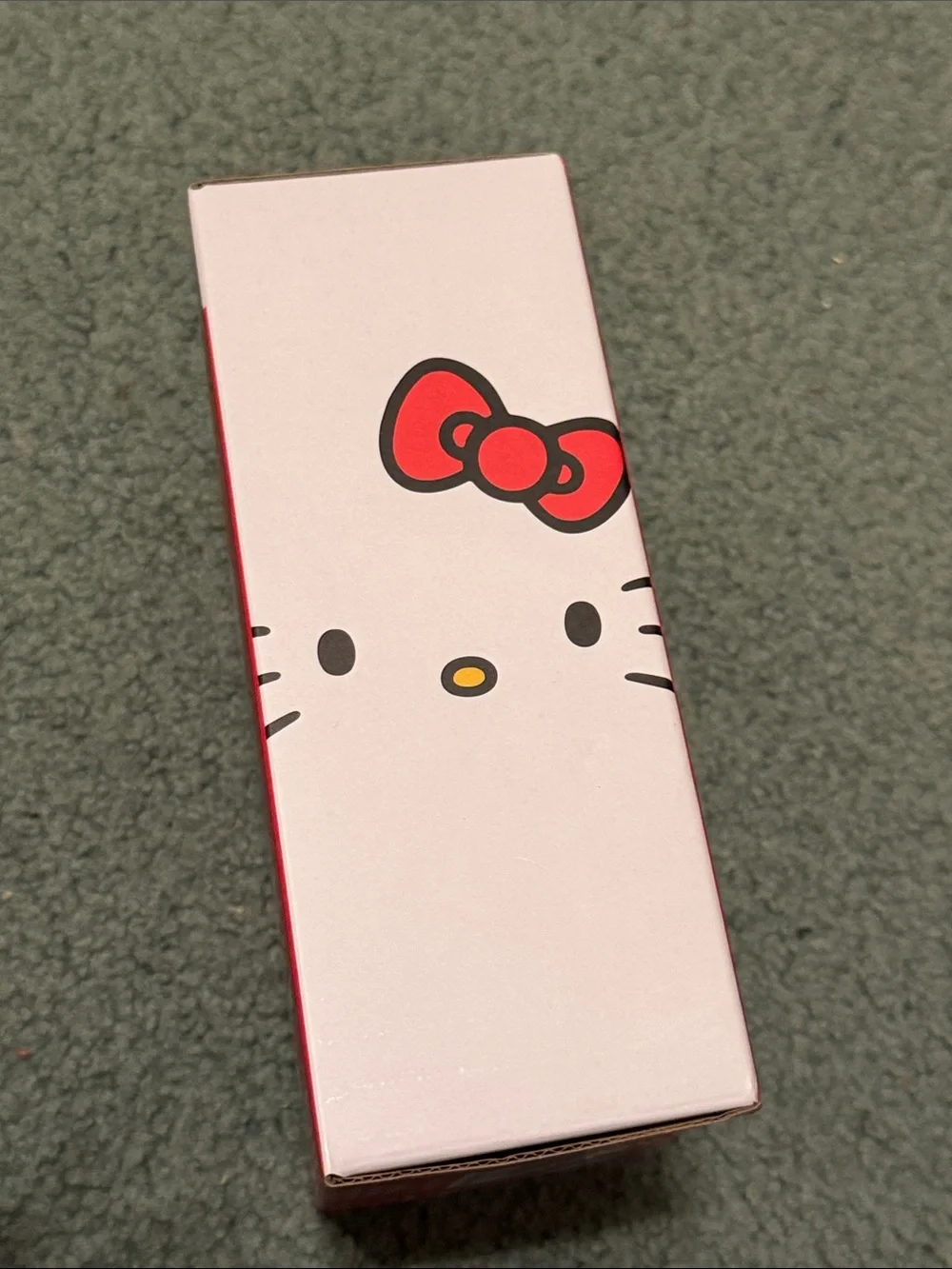 Hello Kitty Block Figure Toy - Red White Blue Yellow Red Bow